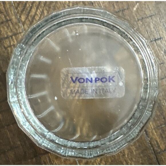 Etched Crown Royal Designed High Ball Glasses Decorated Vonpok Made in Italy - Picture 7 of 7